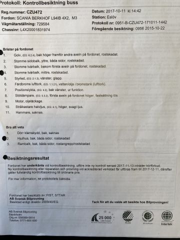 767123-7 Skolbuss SCANIA BERKHOF L94IB 4X2, 1998, 306 hk