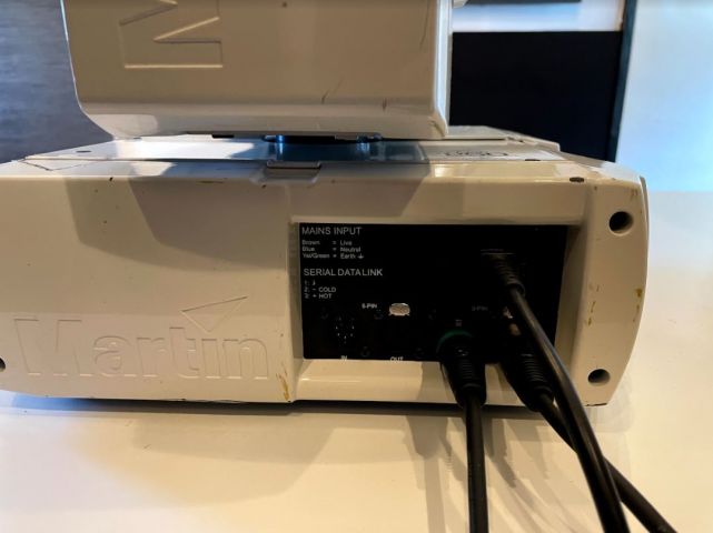 717625-6 Martin MAC 250, 5 pcs krypton, 4 pcs wash with flight case