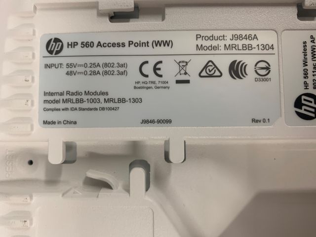 764537-2 Access points HP 560, 5 pcs