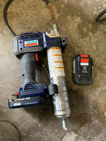 758529-2 Grease sprayer battery-powered Lincoln L 1880 Powerluber