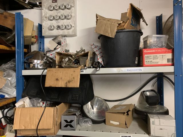 758545-15 Verkstadsinredning och innehåll