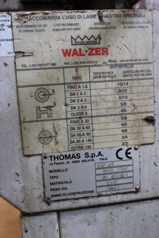 764553-5 Bandsaw Thomas Zip 28 -2009