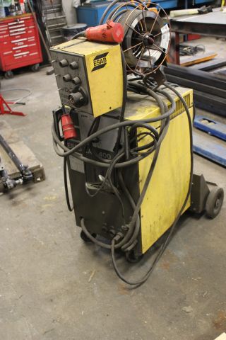 764558-2 MIG welder with feeder ESAB LAG 400