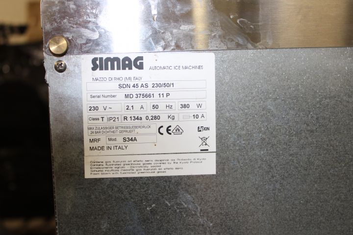 624877-6 Ice machine (ice cubes) Simag