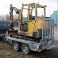 691476-11 Excavator, PEL JOB EB200 -09, with trailer, 3 buckets, frost hook and cutter
