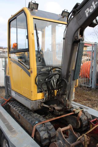 691476-18 Excavator, PEL JOB EB200 -09, with trailer, 3 buckets, frost hook and cutter