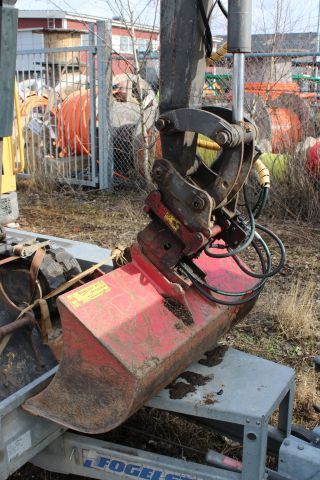691476-20 Excavator, PEL JOB EB200 -09, with trailer, 3 buckets, frost hook and cutter