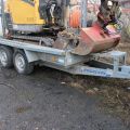 691476-44 Excavator, PEL JOB EB200 -09, with trailer, 3 buckets, frost hook and cutter