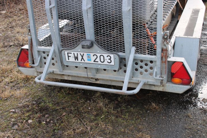 691476-51 Excavator, PEL JOB EB200 -09, with trailer, 3 buckets, frost hook and cutter