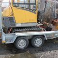 691476-59 Excavator, PEL JOB EB200 -09, with trailer, 3 buckets, frost hook and cutter