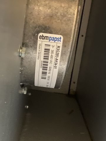 704212-16 Top-connected air handling unit - System Air - model: Topvex TR04