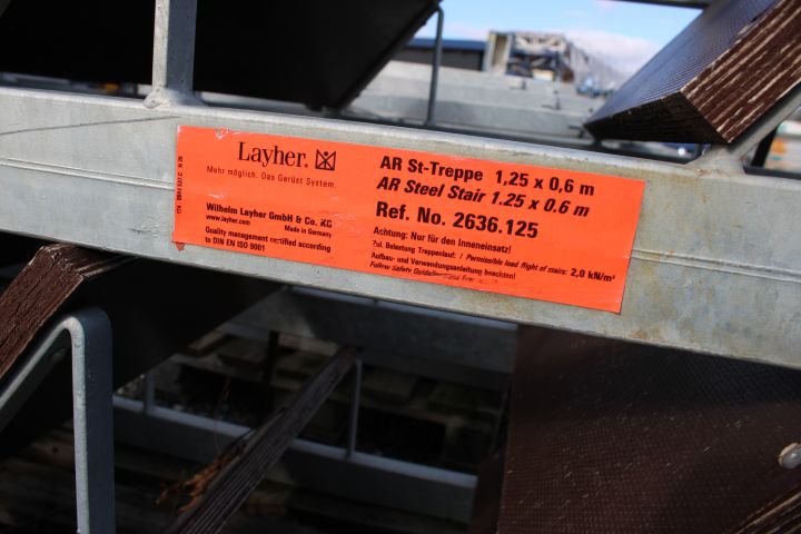 746337-5 AR Steel stairs - Layher - 4pcs