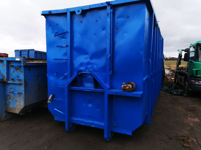 768689-2 Demountable container 40 m3 tailgate and lid