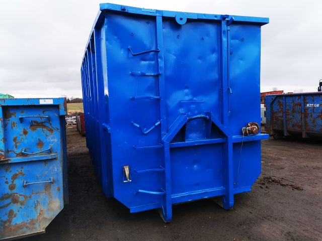 768689-1 Demountable container 40 m3 tailgate and lid