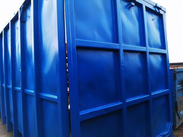 768689-5 Demountable container 40 m3 tailgate and lid