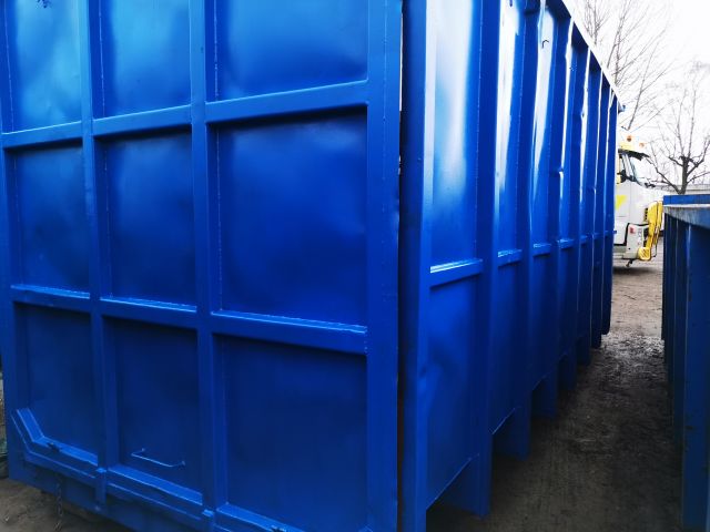 768689-6 Demountable container 40 m3 tailgate and lid