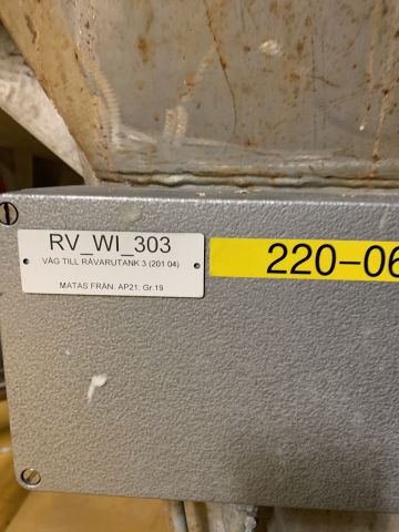 744621-8 Raw material tank 35 cubic