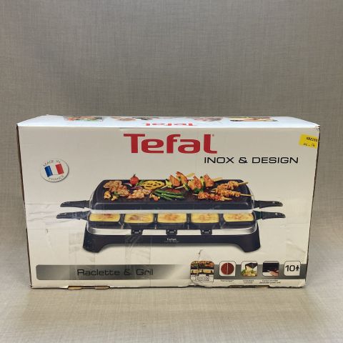 768844-2 Raclette grill Tefal Raclette grill stainless steel & design