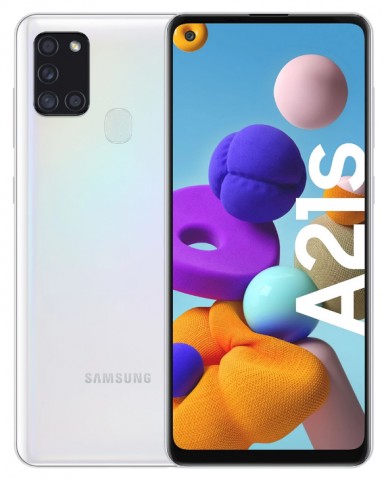 768836-1 Mobile phone Samsung Galaxy A21s White