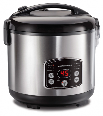 768845-1 Rice Cooker Hamilton Beach Digital Simplicity Rice Cooker