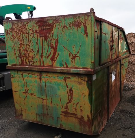 768691-2 Lift dumper container Frinab (green)