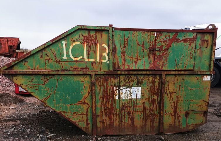 768691-4 Lift dumper container Frinab (green)