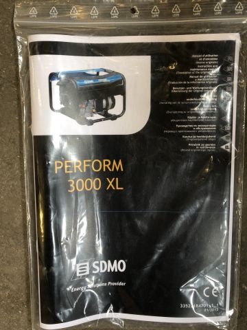 771495-7 Power generator - SDMO Perform 3000 XL -New