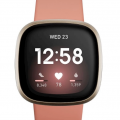 771097-1 Activity bracelet Fitbit Versa 3 Pink Clay / Soft Gold