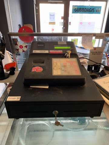 758680-1 Cash register Sam4S ER-280 with card terminal and cash drawer