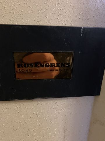 758703-2 Safe with Rosengrens key