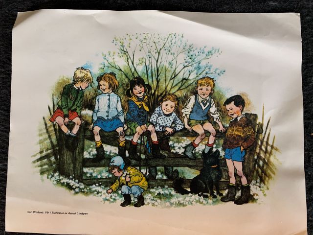 686549-2 Astrid Lindgren illustrations