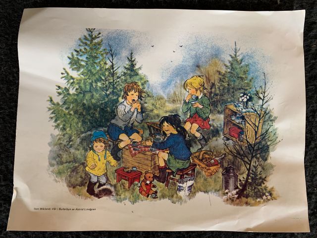 686549-3 Astrid Lindgren illustrations