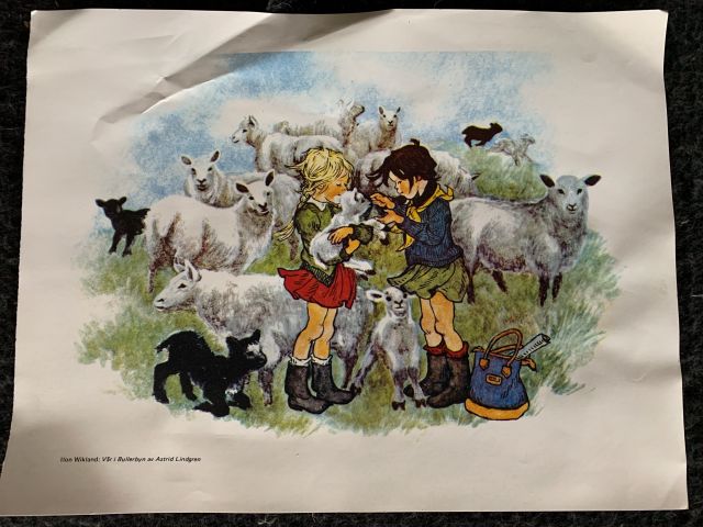 686549-5 Astrid Lindgren illustrations