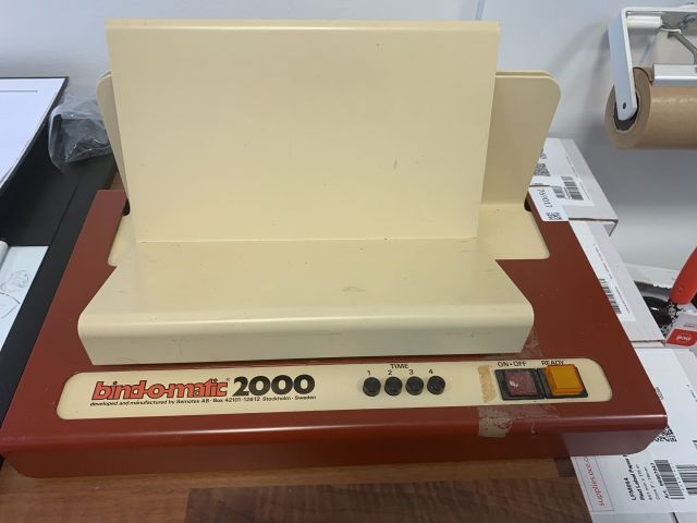 769017-1 Binding machine Bindomatic 2000