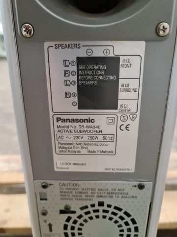 730323-7 Panasonic speaker system