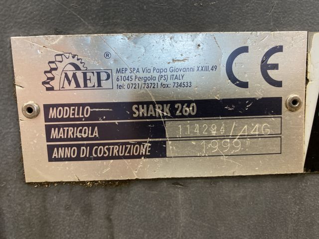 770654-6 Bandsaw MEP Shark 260 - rope object