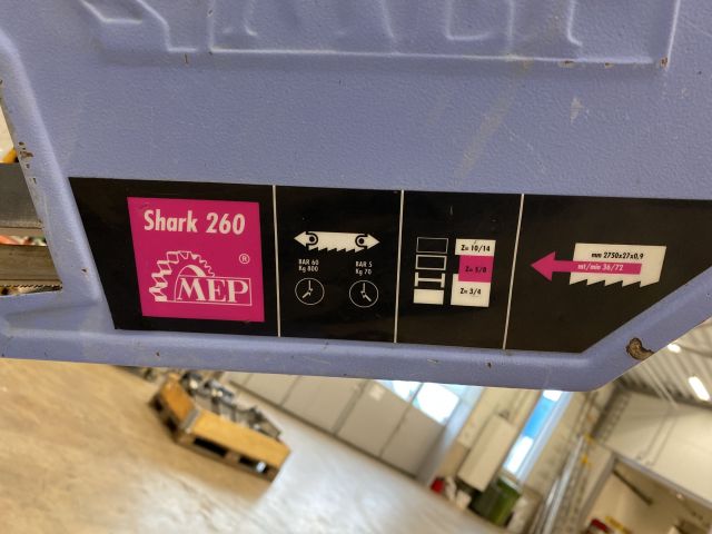 770654-8 Bandsaw MEP Shark 260 - rope object