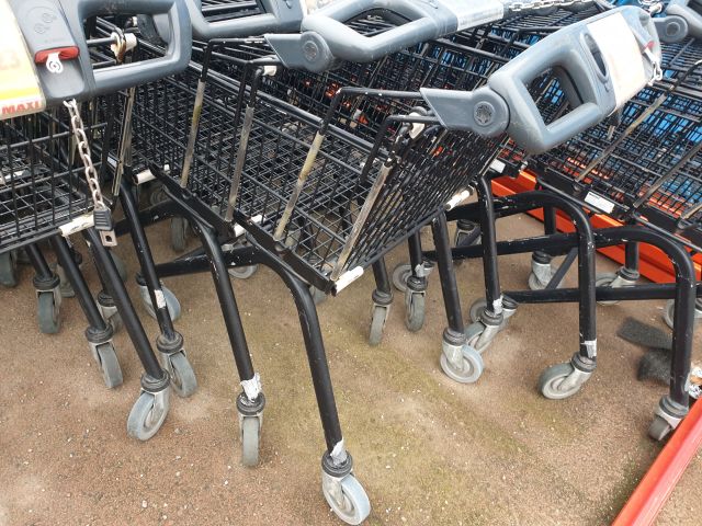 773667-4 Large amount of shopping carts