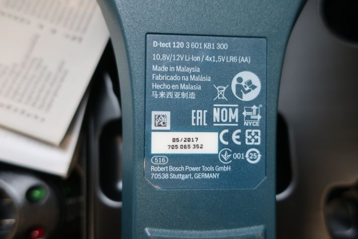 774687-4 Control detector BOSCH D-tect 120