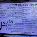 778741-12 Forklift truck Toyota 02-8FDF30, 2012