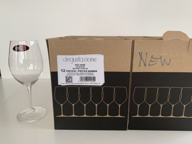 711614-1 8 new exclusive red wine glasses Riedel