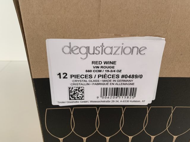 711614-3 8 new exclusive red wine glasses Riedel