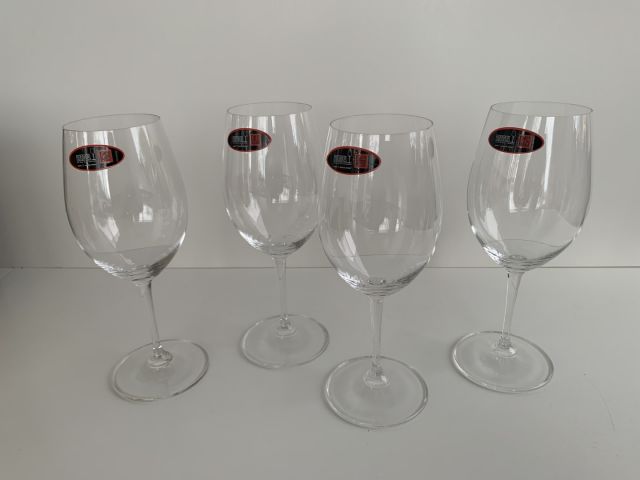 711614-4 8 new exclusive red wine glasses Riedel