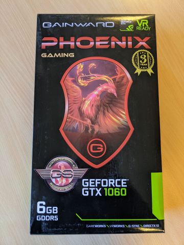 774388-2 Used Gainward GeForce GTX 1060 6GB Phoenix "GS"