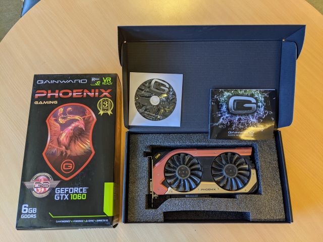 774395-1 Used Gainward GeForce GTX 1060 6GB Phoenix "GS"