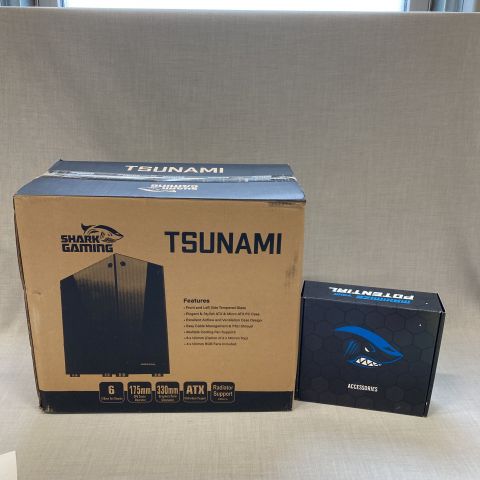 781411-2 Gaming computer Shark gaming Heaton Edition PC (English and Norwegian at installation)