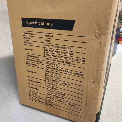 781411-3 Gaming computer Shark gaming Heaton Edition PC (English and Norwegian at installation)