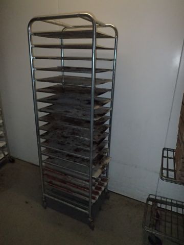 527935-2 Two bakery carts