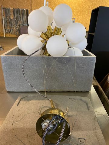 772555-3 Lux exclusive ceiling lamp from Krebs. Design Thomas Larsson