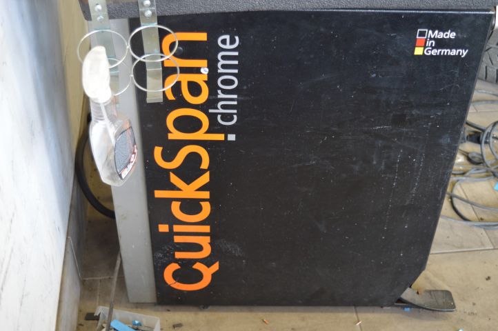 758733-3 Tire balancing machine Nussbaum QuickSpan Chrome / BM 45touch -2016